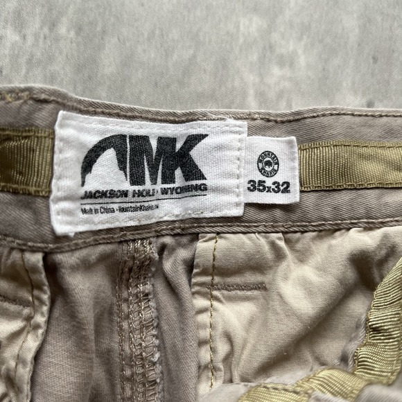 Mountain Khakis Teton Twill Pants Mens 35x32 Hiking Outdoor Beige 100% Cotton - Picture 7 of 12